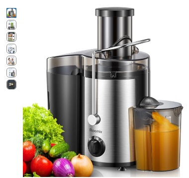 Reemix KS-501 Power Juicer, a centrifugal juicer machine - Image 2
