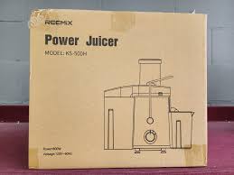 Reemix KS-501 Power Juicer, a centrifugal juicer machine