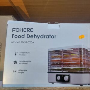 FOHERE Food Dehydrator, Model: GGJ-320A