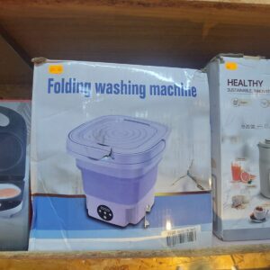 Portable, mini, and foldable washing machine