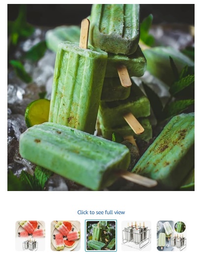 Stainless Steel Popsicle Molds, Ice Stick Ice Lolly Popsicle Stick Holder, Home-Made Reusable Diy Ice Pop Molds Fast Freezing for - Image 10