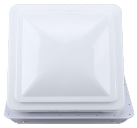 12V RV roof vent fan. It is designed to fit standard 14x14" roof openings in RVs, campers, trailers, and other vehicles - Image 5