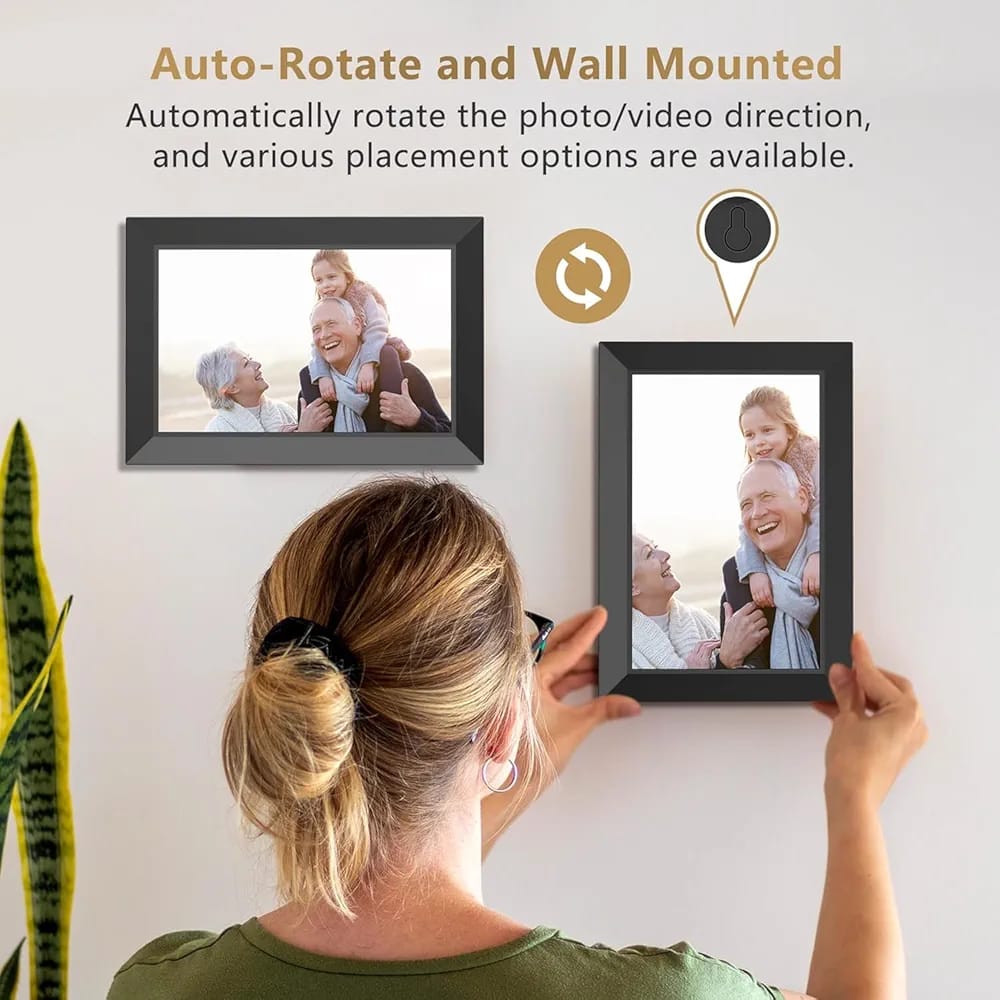 Smart Wi-Fi Digital Photo Frame – Model: FRAME-101WIFI - Image 5