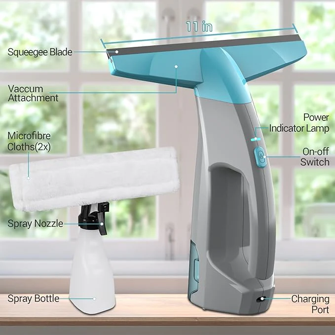 Rechargeable window cleaning device, a Quigg Akku-Fenster-reinigungsgerät - Image 10