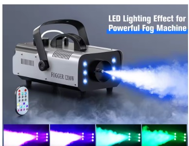 U'King 1200W LED fog machine