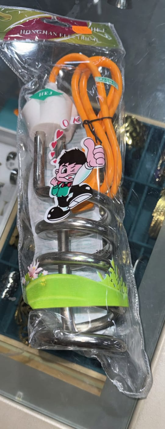 Portable electric immersion water heater (or immersion rod). It is used to heat a bucket of water quickly and efficiently - Image 5