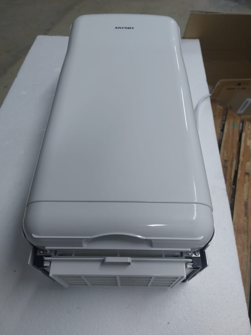 anydry 2005H Hand Dryer,Commercial Electric Hand Dryer, With Sponge Filter, Super Powerful,7-10 Seconds to dry,1750-2050 Watts (White) - Image 13