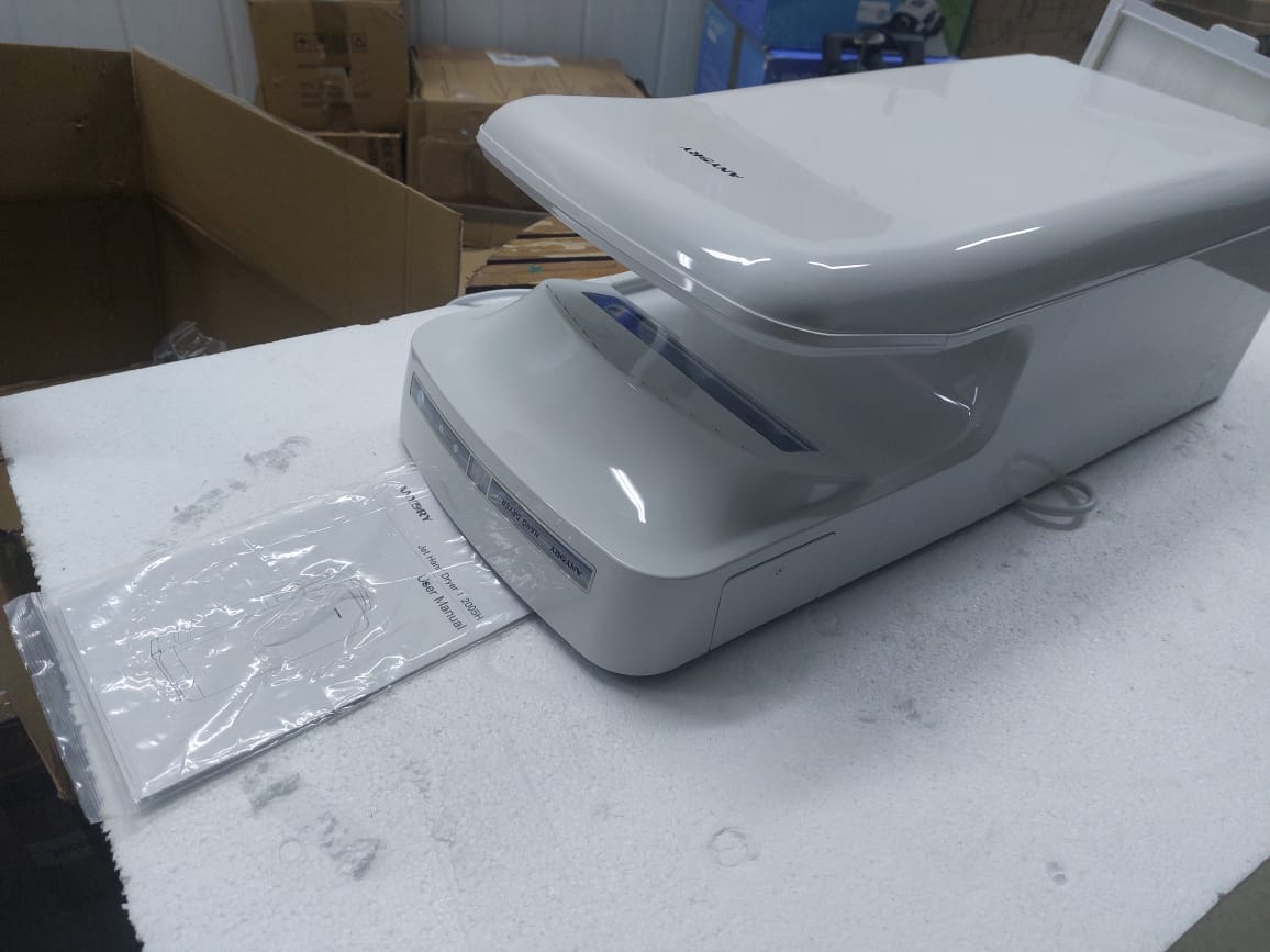 anydry 2005H Hand Dryer,Commercial Electric Hand Dryer, With Sponge Filter, Super Powerful,7-10 Seconds to dry,1750-2050 Watts (White) - Image 14