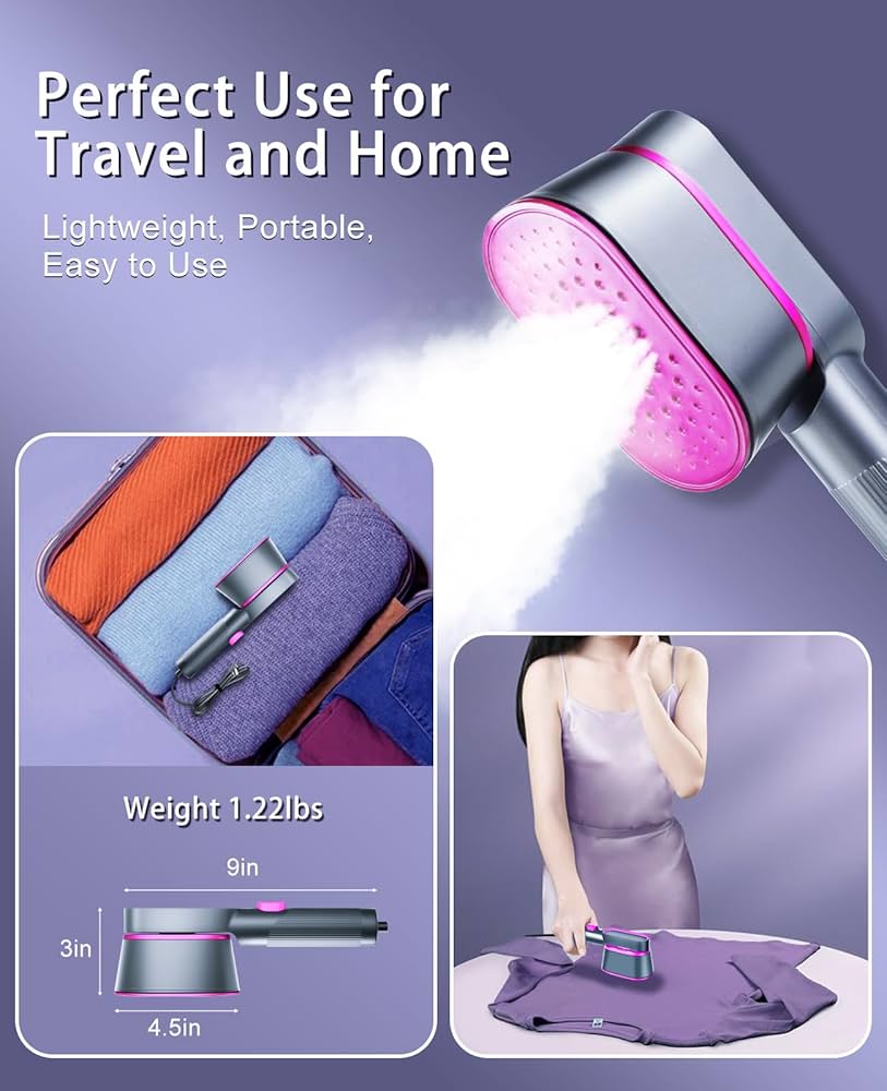 Handheld Steam Iron / Portable Garment Steamer - Image 8