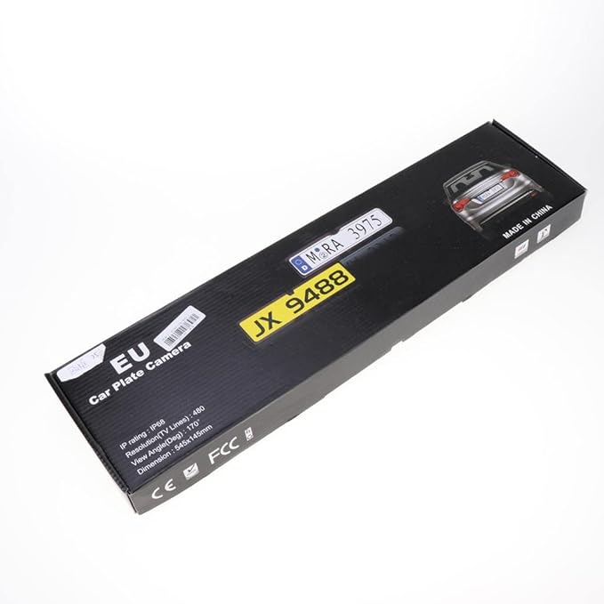 Enakshi® Wireless EU European EU License Plate Frame Reverse Backup Camera Set Kit|Parts & Accessories | Car & Truck Parts | Exterior | Mouldings & Trim - Image 6