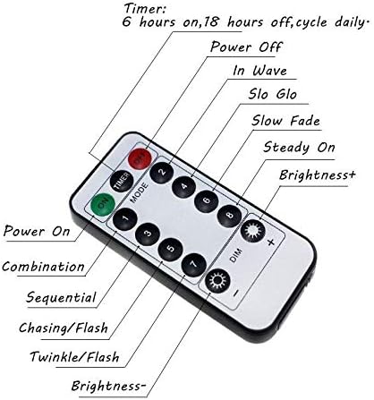 Dimable Led String Lights Plug in Fairy Lights, 333Ft/100M 1000 LEDs Silver Wire String Lights with 8 Modes and Timer,Ideal for Indoor, Outdoor, Christmas - Image 6