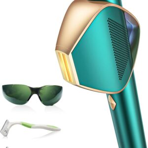 Laser Hair Removal Device, Super Fast Flash IGBT Technology IPL Hair Removal Device, MAX 19.8J Energy & 3-in-1 Painless Epilators for Women/Men - Unlimited Flashes