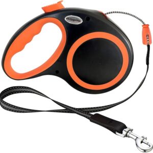 Retractable Dog Leash, Great Leash Retractable for Small/Medium/Large Dogs up to 110 lbs