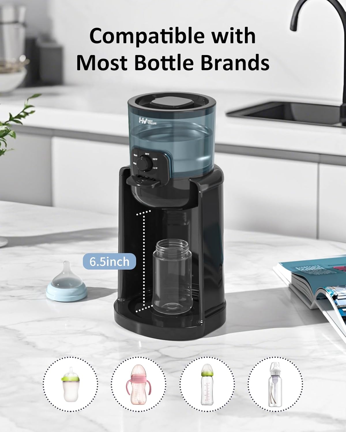 HEYVALUE Baby Bottle Warmer - Image 3