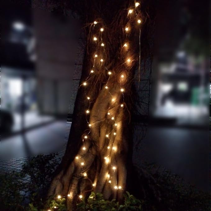 Dimable Led String Lights Plug in Fairy Lights, 333Ft/100M 1000 LEDs Silver Wire String Lights with 8 Modes and Timer,Ideal for Indoor, Outdoor, Christmas - Image 3