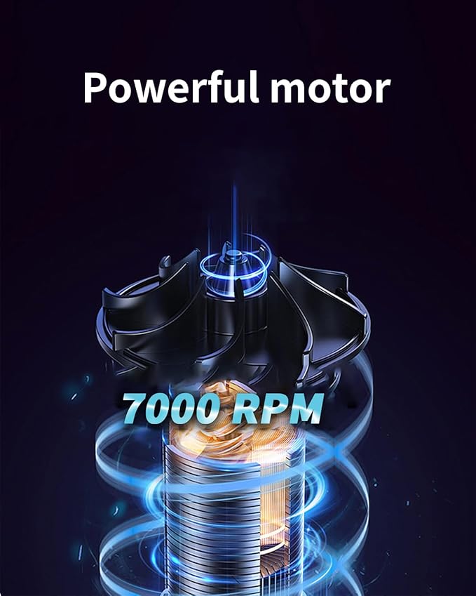 KEMEI 1743 Professional Hair Clippers for Men, Cordless Beard Trimmer, Electric T-Blade Zero Gap Hair Trimmer, USB Rechargeable with 4 Guide Combs - Image 8