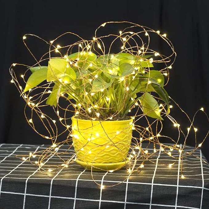 Dimable Led String Lights Plug in Fairy Lights, 333Ft/100M 1000 LEDs Silver Wire String Lights with 8 Modes and Timer,Ideal for Indoor, Outdoor, Christmas - Image 2