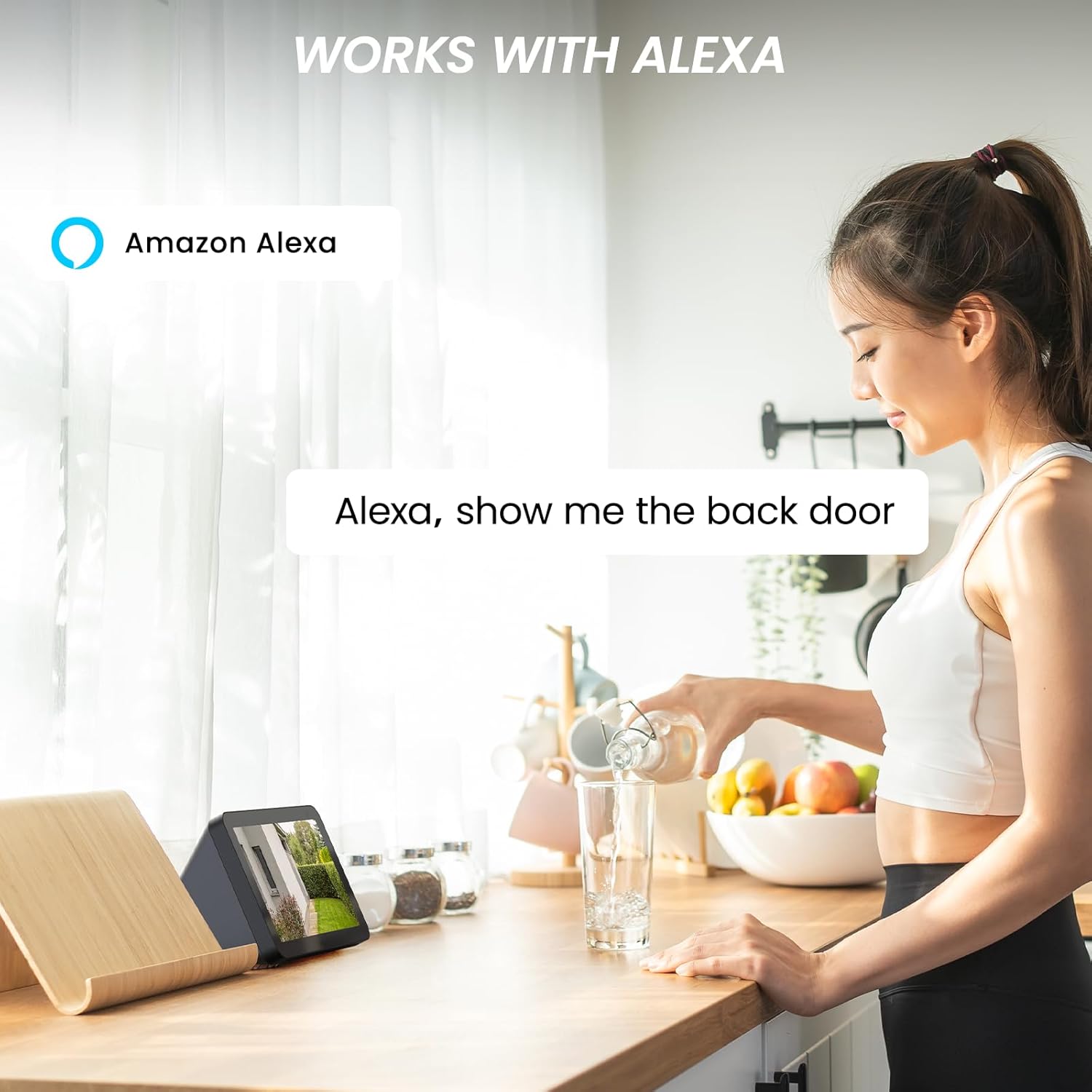 Cinnado Outdoor Camera Wireless-2K Solar Wall Light Cameras for Home Security with AI Motion Detection, Waterproof,Motion Activated Light, Siren Alarm Cloud/SD Storage, S2 (2, Black) - Image 3