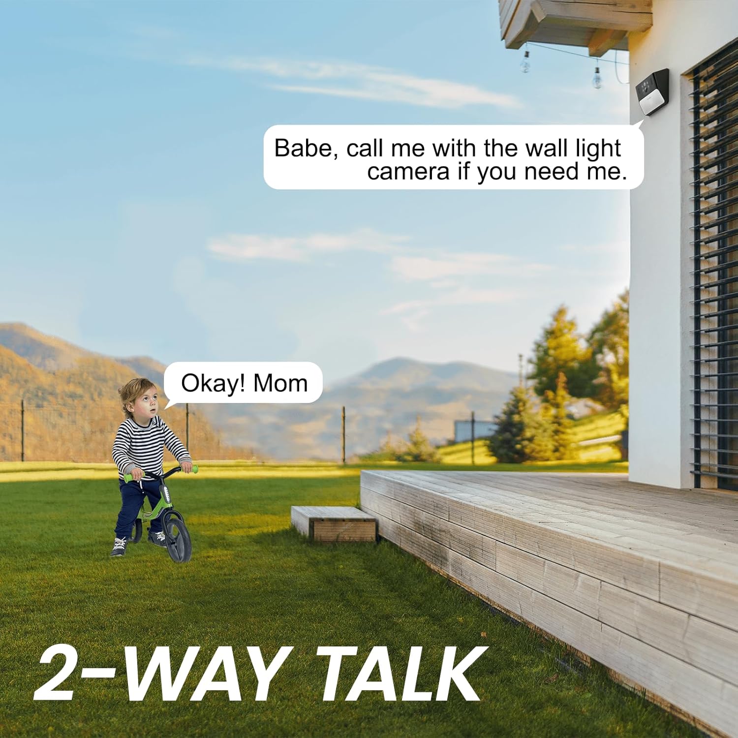 Cinnado Outdoor Camera Wireless-2K Solar Wall Light Cameras for Home Security with AI Motion Detection, Waterproof,Motion Activated Light, Siren Alarm Cloud/SD Storage, S2 (2, Black) - Image 5