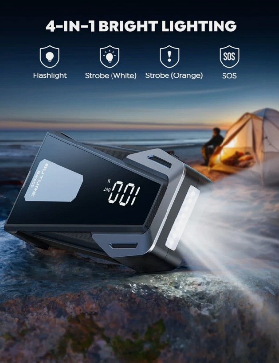 BUTURE Beta05 Car Battery Jump Starter 4000A Jump Box, 23800mAh 88.06Wh - Image 6