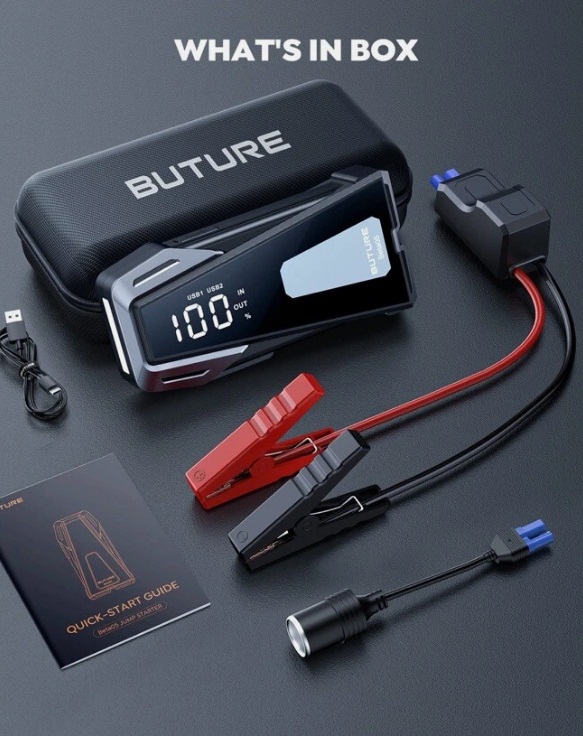 BUTURE Beta05 Car Battery Jump Starter 4000A Jump Box, 23800mAh 88.06Wh - Image 7