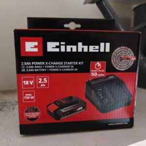 Einhell Power X-Change 18V 2.5Ah Li-ion Battery and Fast Charger Starter Kit