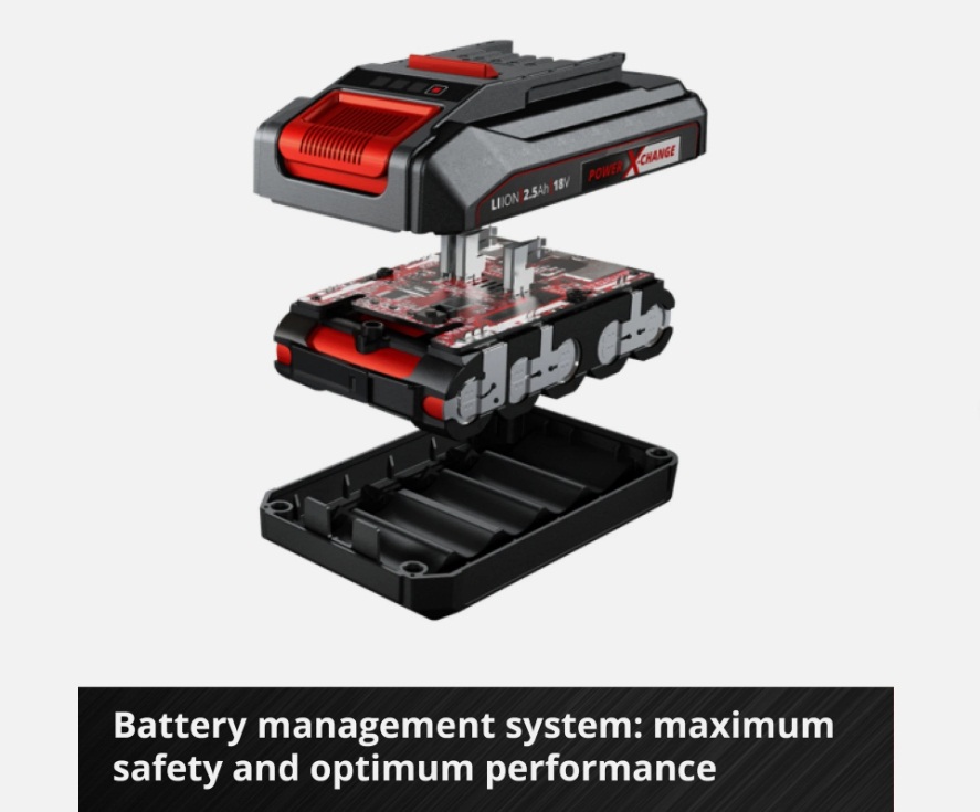 Einhell Power X-Change 18V 2.5Ah Li-ion Battery and Fast Charger Starter Kit - Image 5