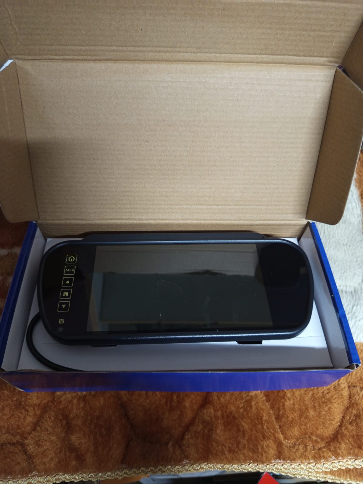 7" TFT LCD HD USB MP5 FM SD Car Rear View Bluetooth Mirror Monitor - Image 2