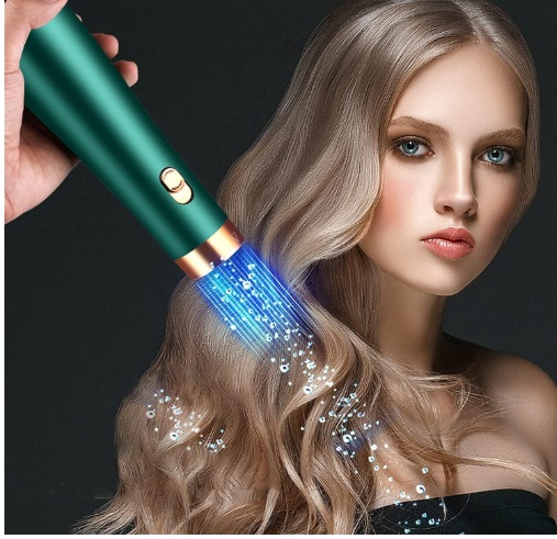 3 in 1 Ionic Hair Dryer Brush Hot Air Brush 3 Modes Hair Straightener Comb Curler Hairdryer Brush for Hair (Color :MULTICOLOUR) - Image 11