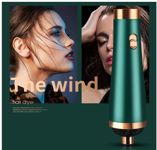 3 in 1 Ionic Hair Dryer Brush Hot Air Brush 3 Modes Hair Straightener Comb Curler Hairdryer Brush for Hair (Color :MULTICOLOUR) - Image 12