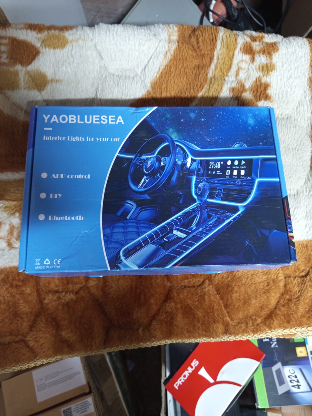 STOBAZA 1 Set Flexible LED Car Interior Lights Interface RGB Strip Light for Dashboard Door Decoration Easy Install for Car Home Decor - Image 2