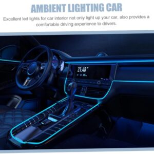 STOBAZA 1 Set Flexible LED Car Interior Lights Interface RGB Strip Light for Dashboard Door Decoration Easy Install for Car Home Decor