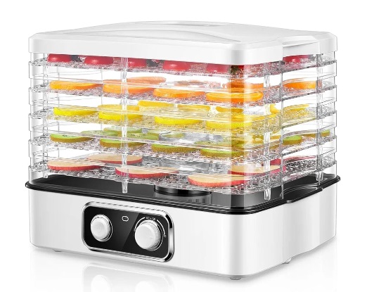 Fruit and Vegetable Dehydrator with 5 Adjustable Trays - Image 3
