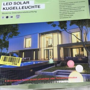 LED SOLAR KUGELLEUCHTE 10-Inch LED Ball Light