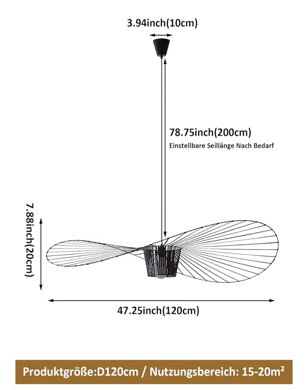 Vertigo Medium Suspension - Black - Image 2