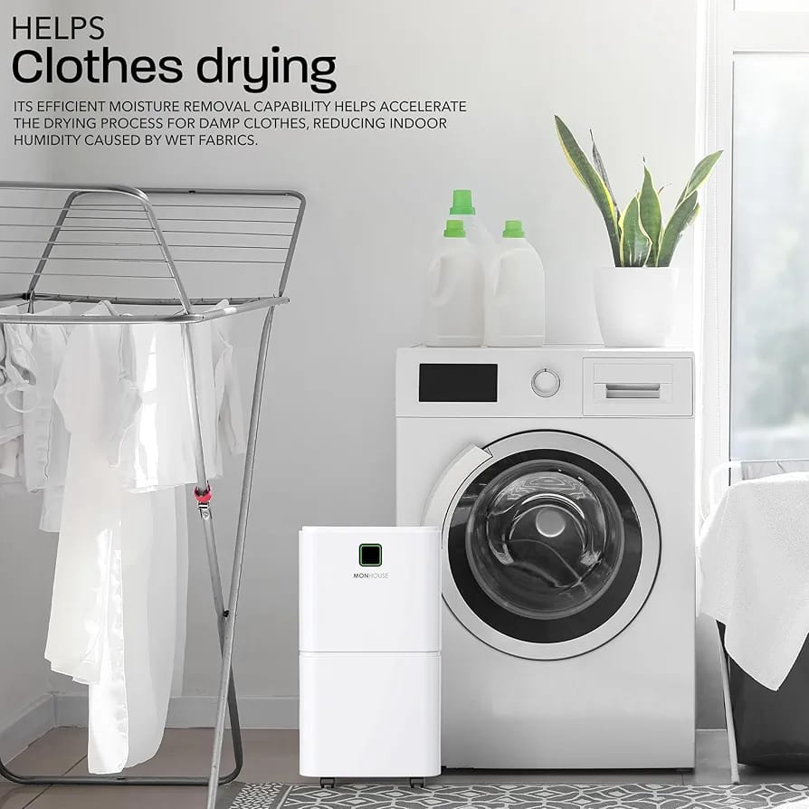 MONHOUSE 12L/Day Digital Dehumidifier - Image 8