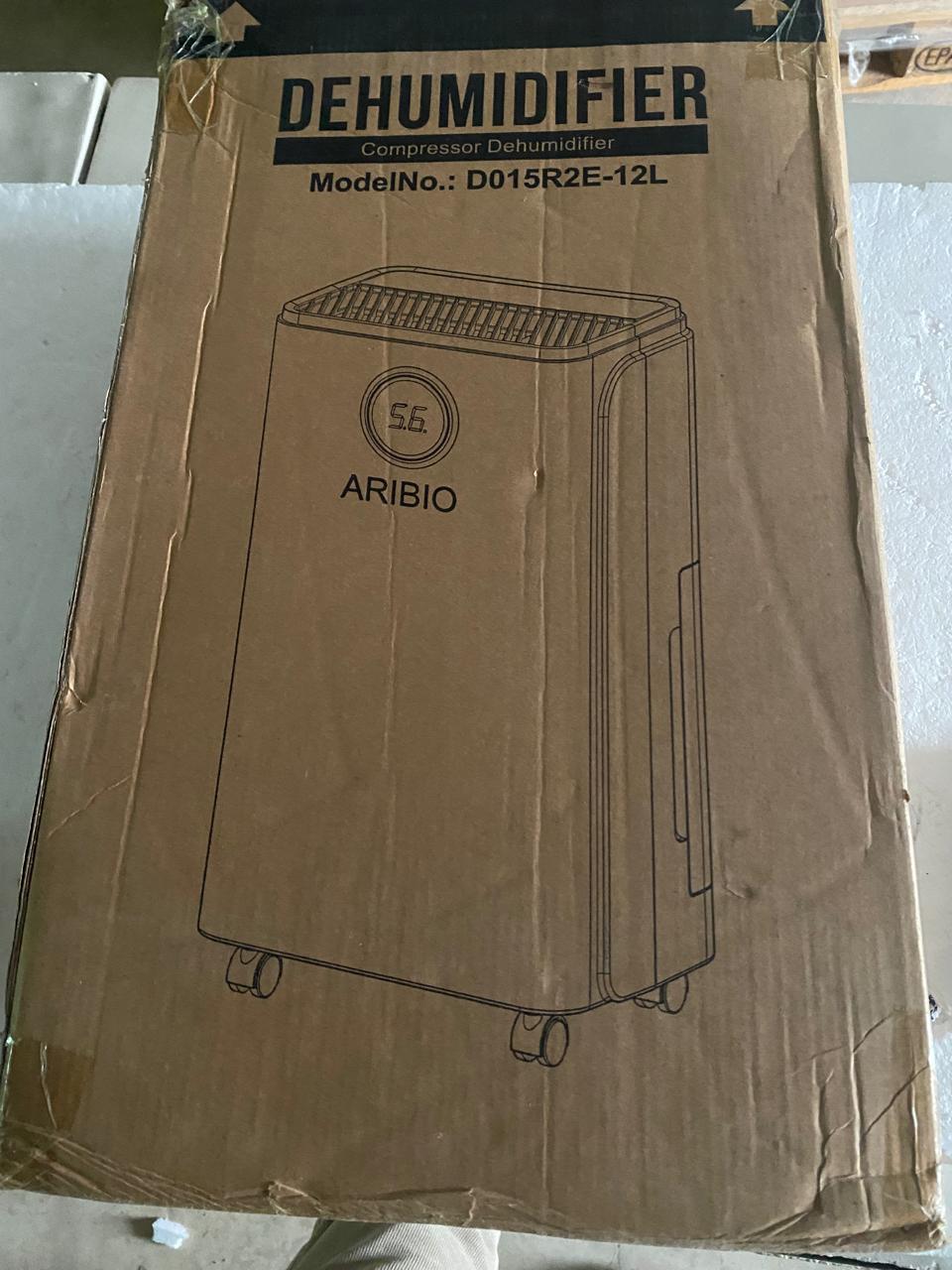 10L/Day Dehumidifier Real-Time Digital Humidity Display & Control