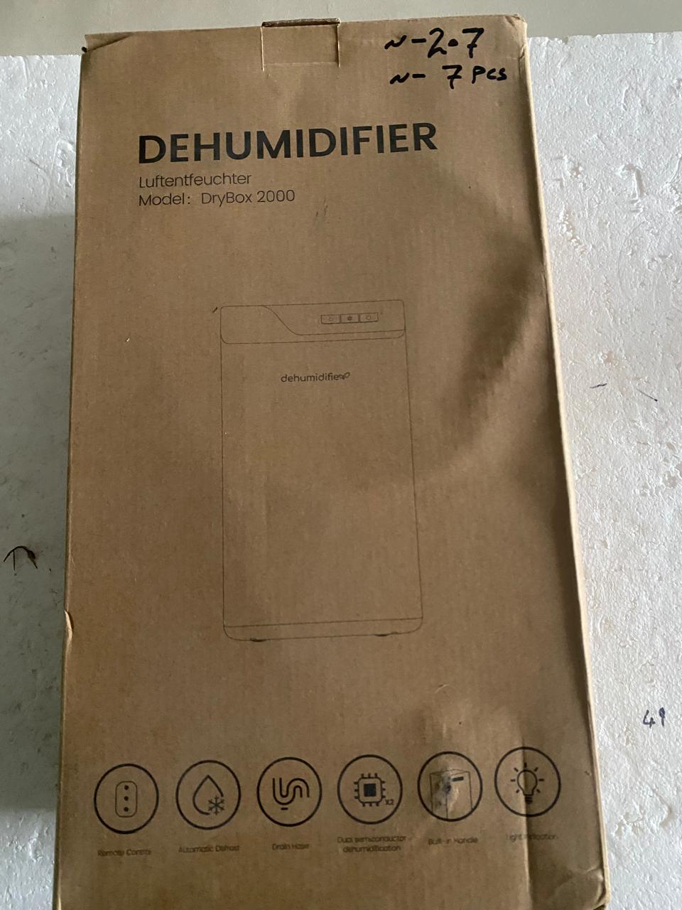Dehumidifier for Home with Drain Hos