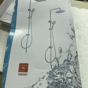 SENSEA Essential Shower Rail with Rain Shower and Hand Shower