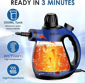 Klona Portable steam cleaner - Image 8