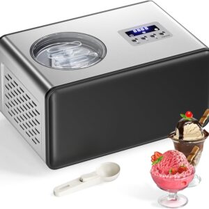 Ice Cream Maker with 2L Compressor
