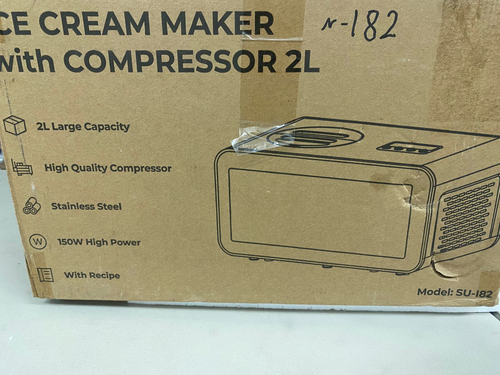 Ice Cream Maker with 2L Compressor - Image 2