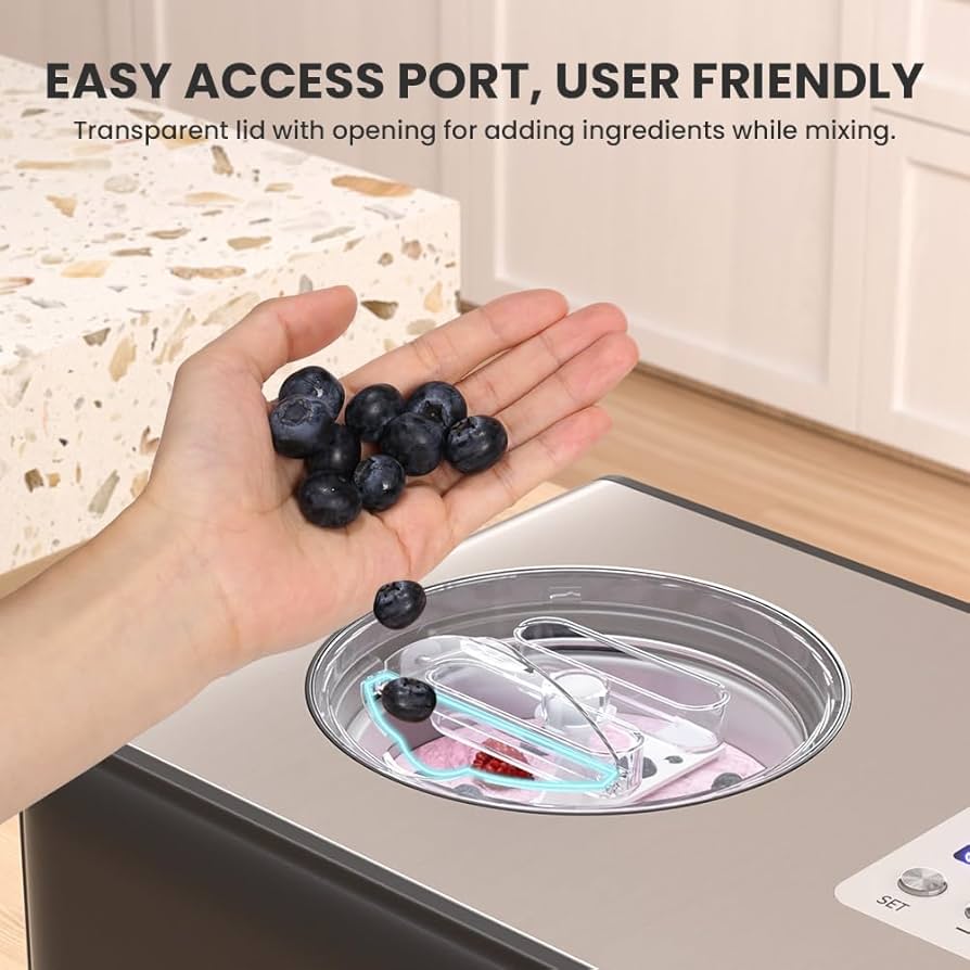 Ice Cream Maker with 2L Compressor - Image 5