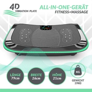 Bluefin 4D Triple Motor Vibration Plate Machine