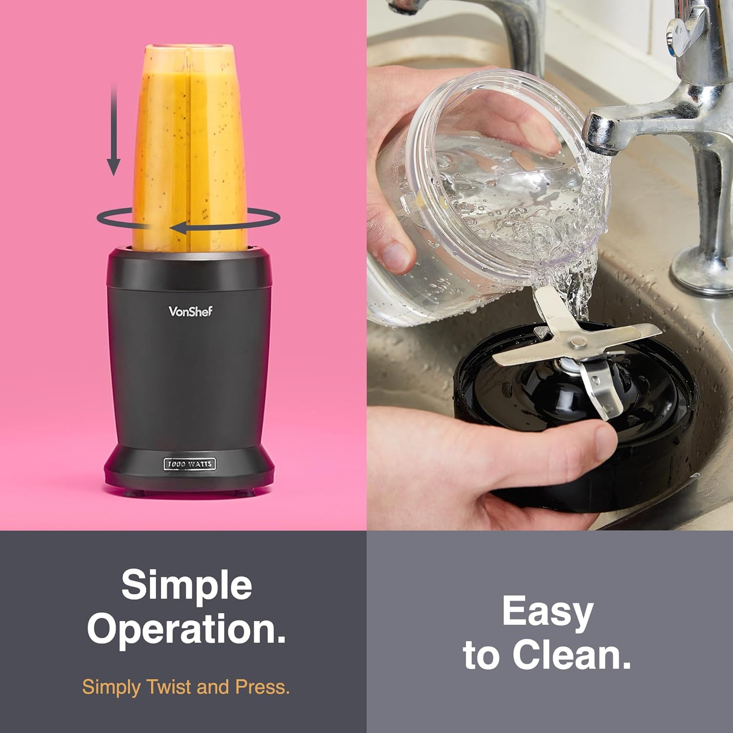 VonShef Blender Smoothie Maker - Image 4