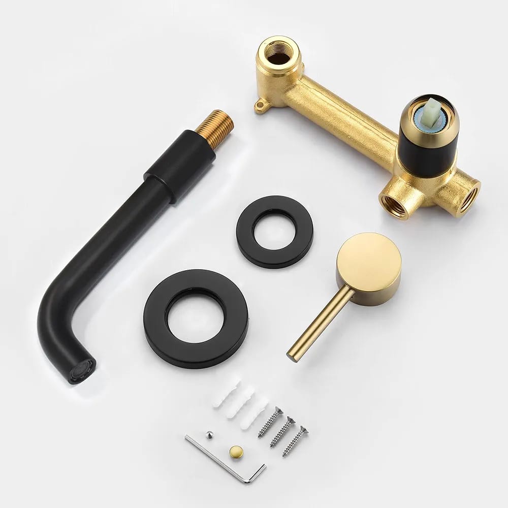 SUMERAIN Wall Mount Bathroom Faucet - Image 4