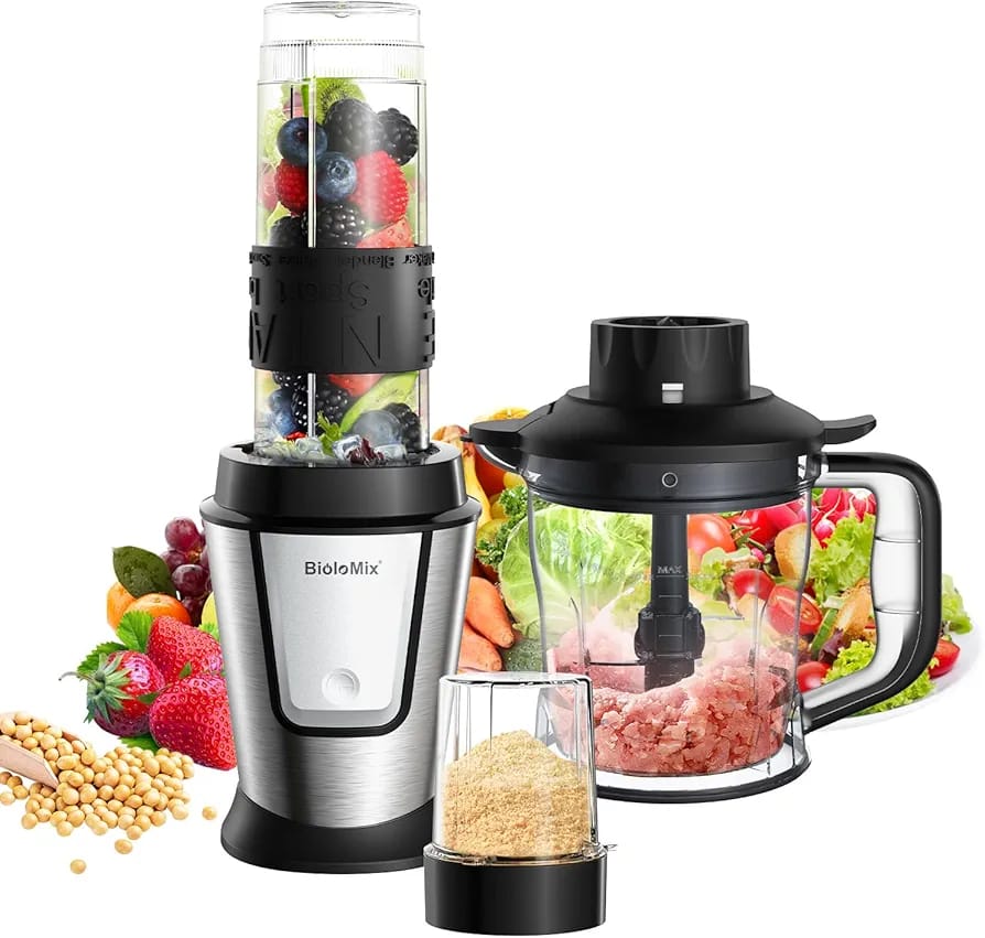 BioloMix Blender and Food Processor Combo