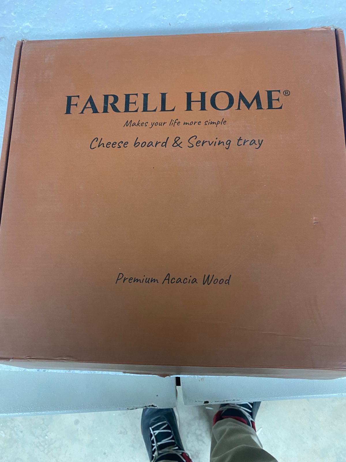 Acacia Wood Charcuterie & Cheese Board - Complete Aperitif Tray - Ceramic Cutlery, Slate and Ramekin - Extra Large Tasting Set - Image 2