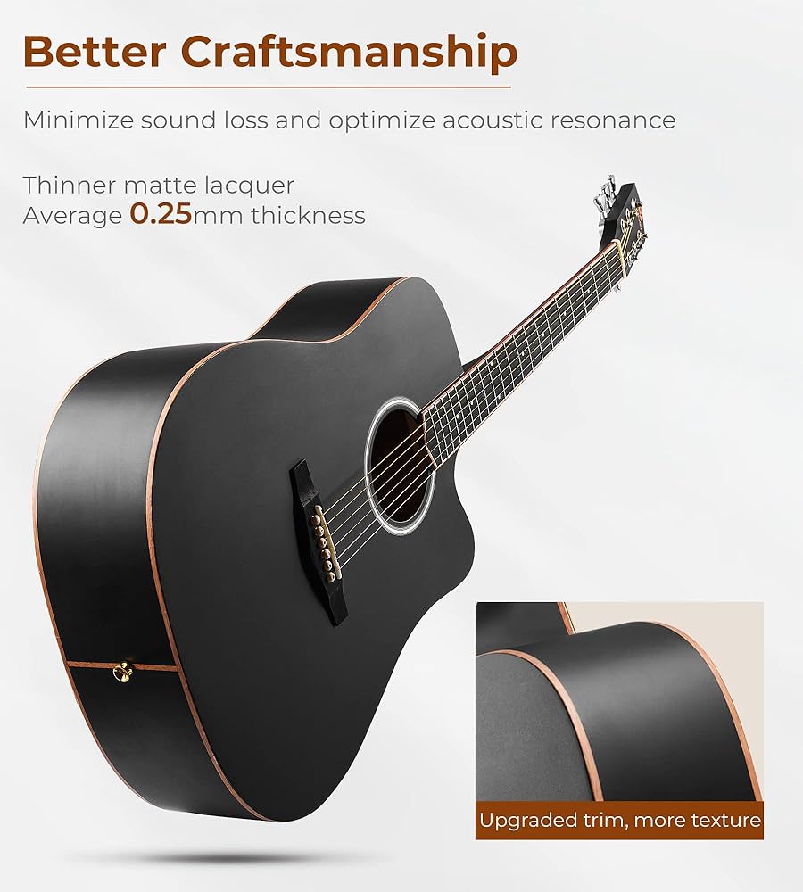 Vangoa Adult Acoustic Guitar - Image 3