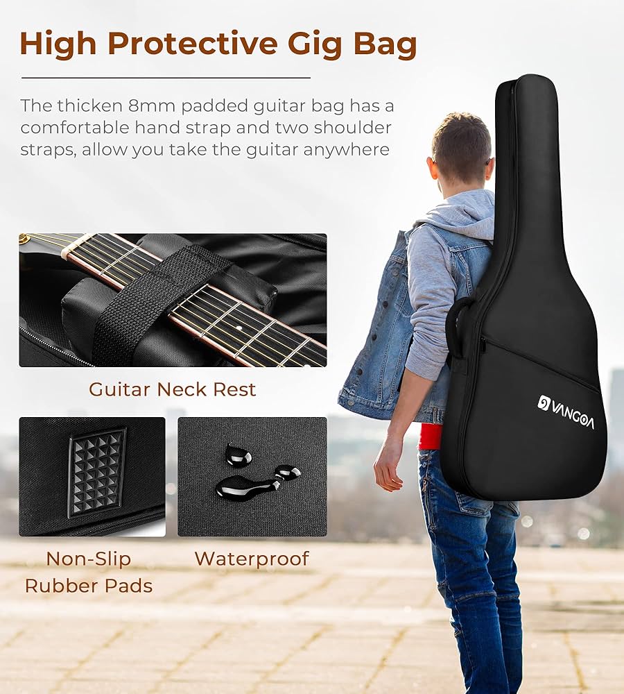 Vangoa Adult Acoustic Guitar - Image 6